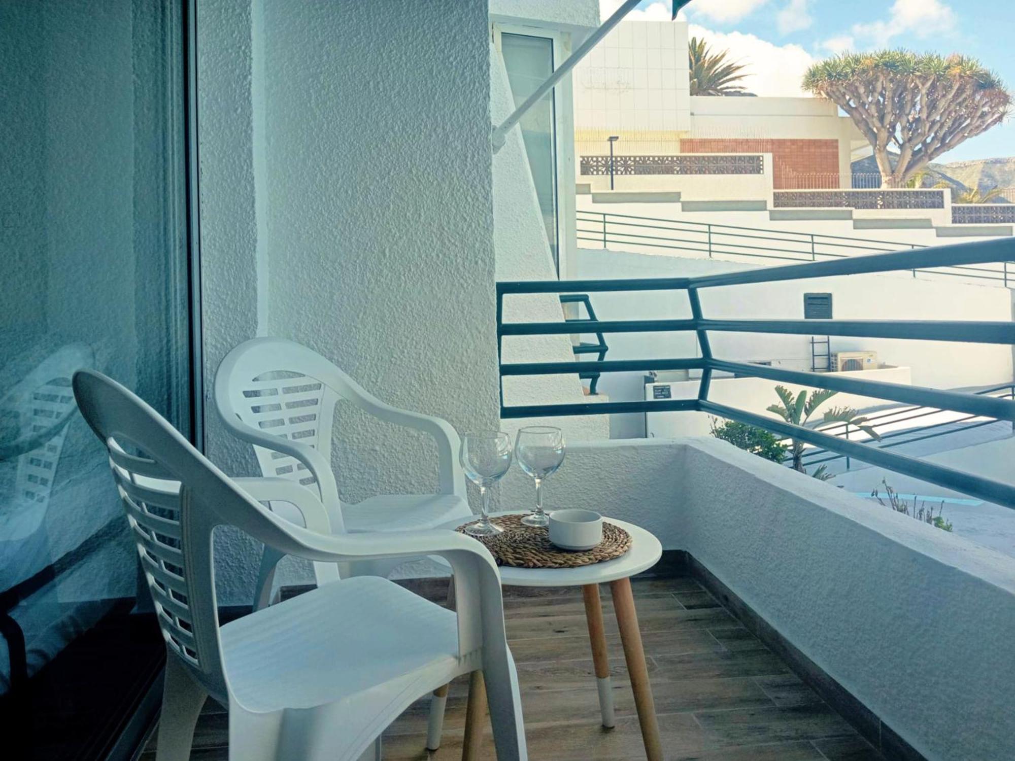 Live Punta Columbus Pool & Beach Front Punta Del Hidalgo Extérieur photo