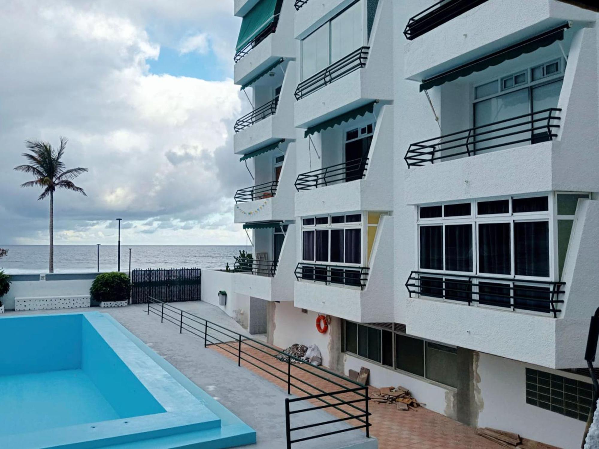 Live Punta Columbus Pool & Beach Front Punta Del Hidalgo Extérieur photo